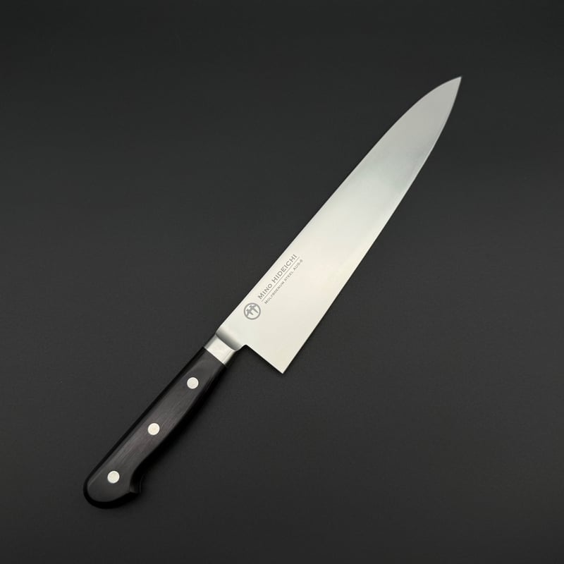 Mino HIDEICHI Molybdenum Steel AUS-8 牛刀240mm |