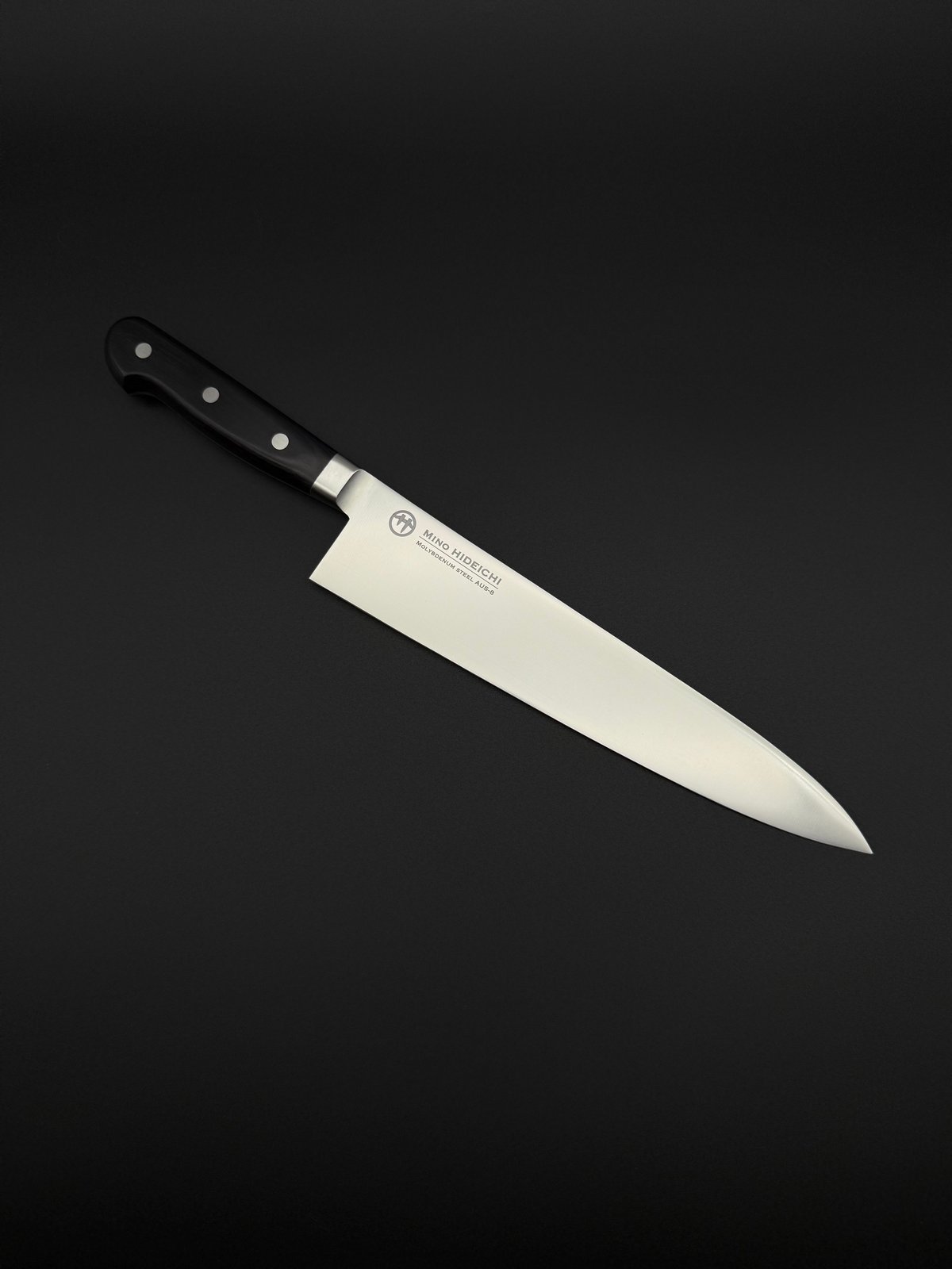 Mino HIDEICHI Molybdenum Steel AUS-8 牛刀240mm |