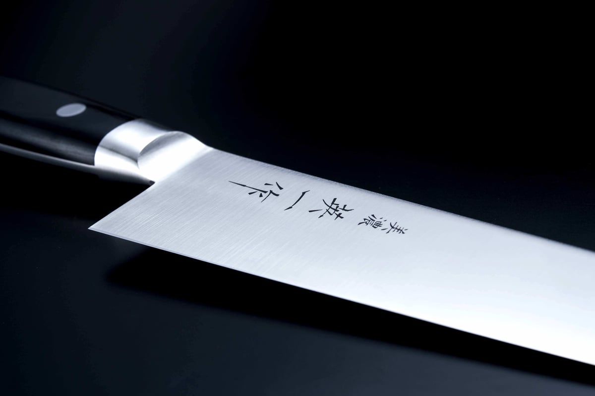 美濃 英一作 モリブデン鋼VG-1 三徳包丁 | マルサ研磨巧業ショッピング