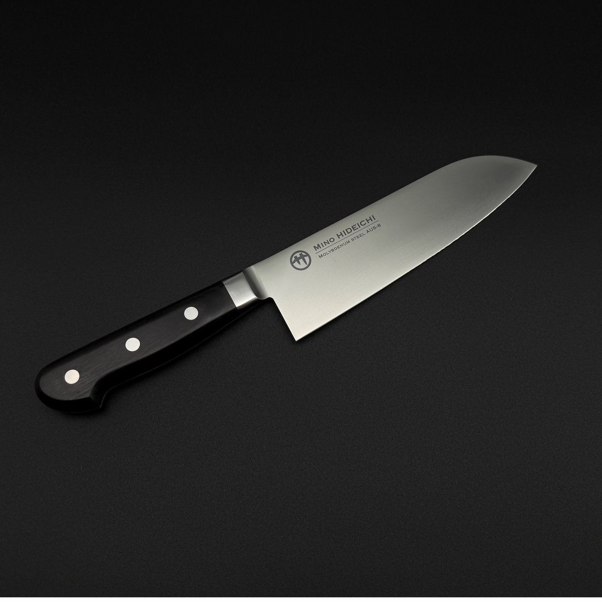 て*ん様 八角形ステンレス包丁 未使用に近い て*ん様 八角形ステンレス