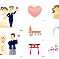 結婚＜イベント＞（イラスト）