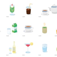 飲み物（イラスト）