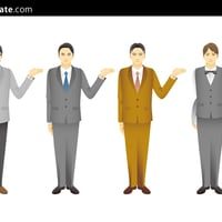 男性＜２＞・金融用（イラスト）
