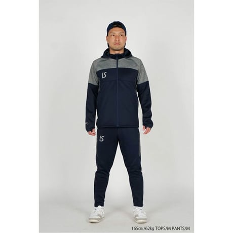 LUZ e SOMBRA　SINGLE FACE JERSEY HOODIE FULLZIP JACKET