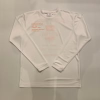 PRINCIPLE　シルキードライロングスリーブTシャツ【白】