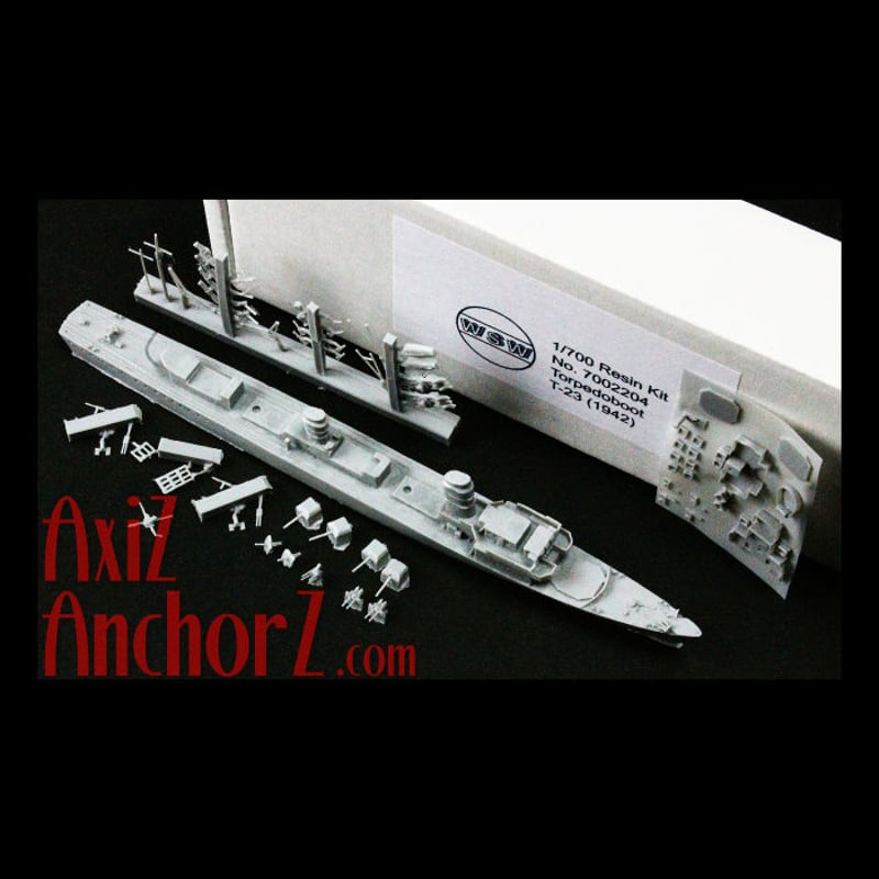1/700 ドイツ海軍 T22型水雷艇 「T23 1942年型」 | AxiZ AnchorZ