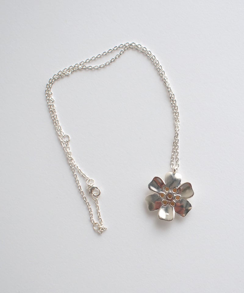 シルバー　フラワー　ネックレス　ピアス ピアス ネックレス 桜 さくら サクラ フラワー お花 シルバー