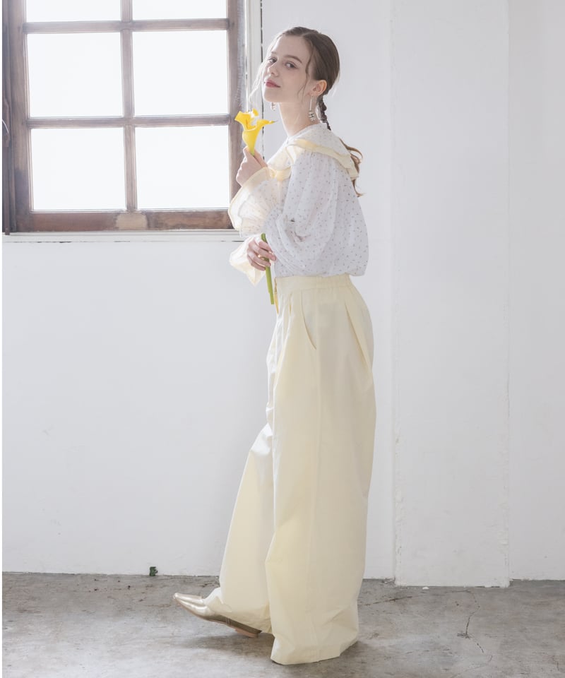 Marinモスリンカディブラウス | kapuwa