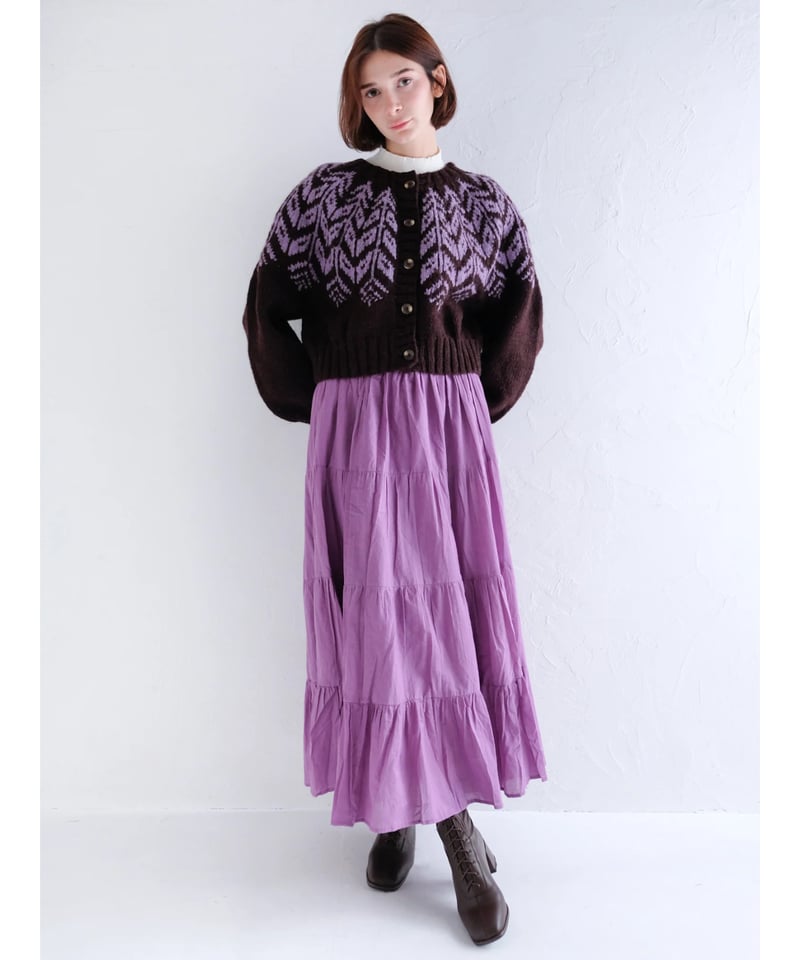 モスリンカディティアードスカート | kapuwa