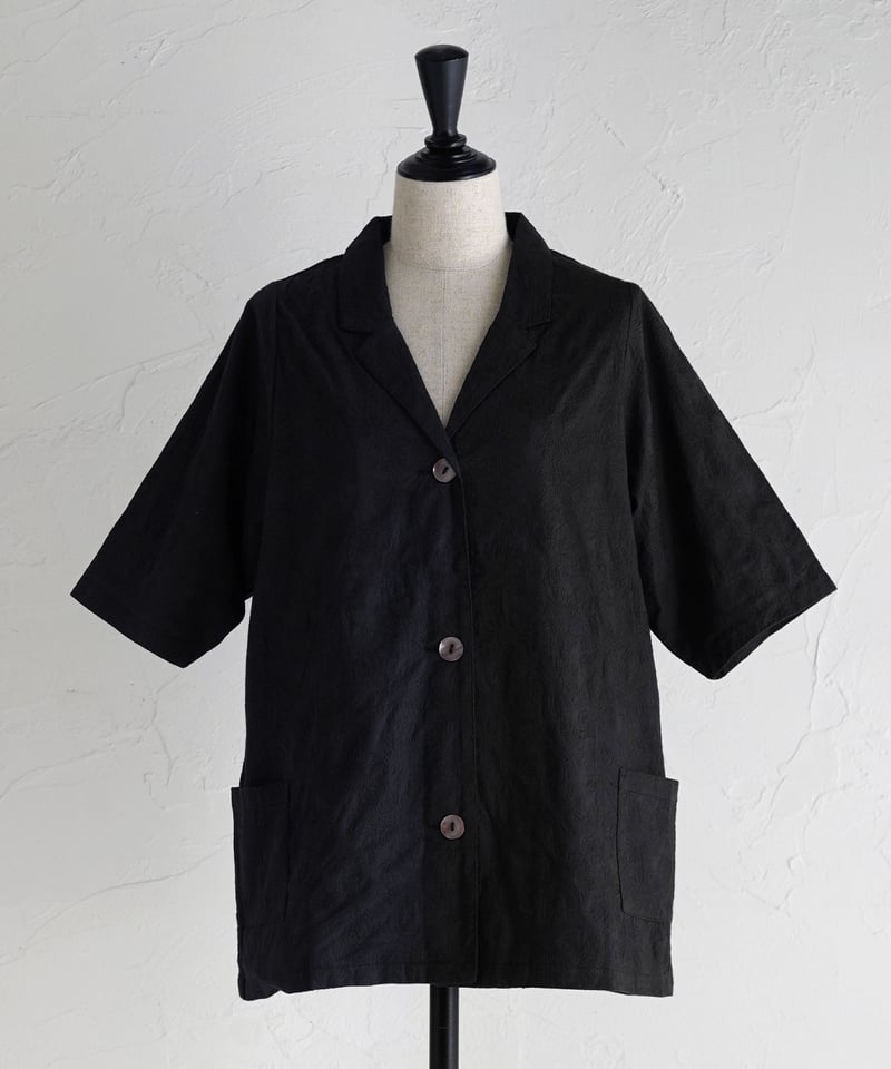 sunflower刺繍コットンジャケット | kapuwa