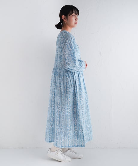 Cloth コットンカディワンピース