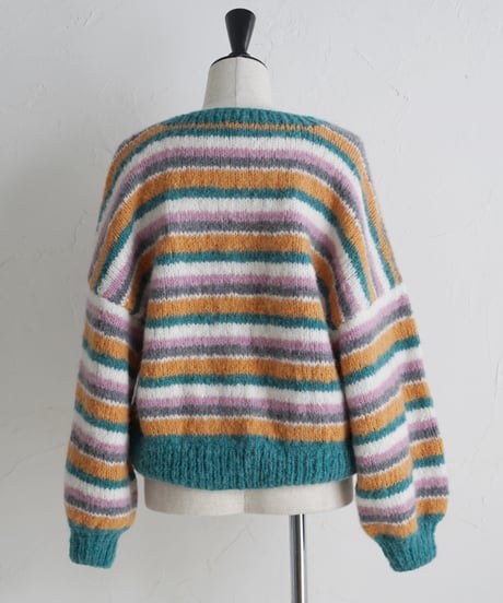 ネパールハンドボーダーニットP/O
