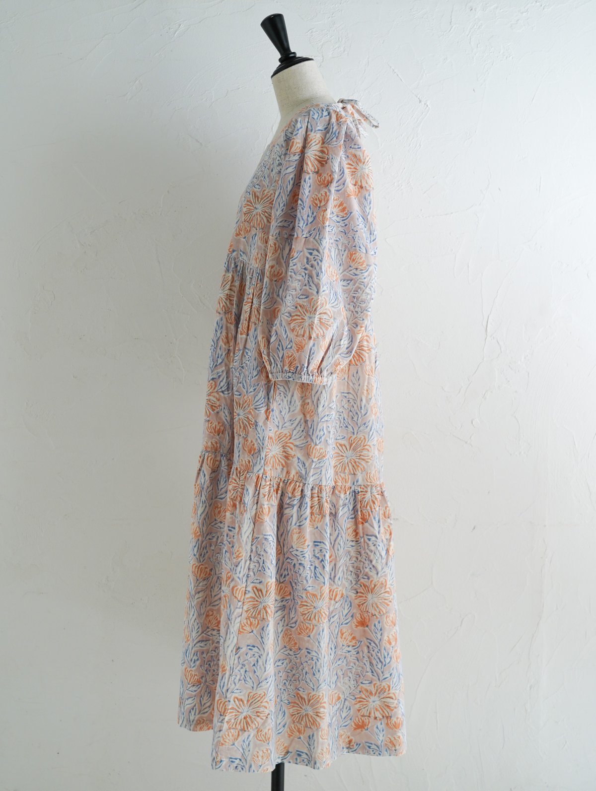 Floral コーデュロイワンピース | kapuwa