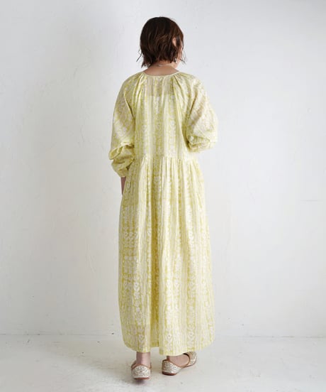 Cloth コットンカディワンピース