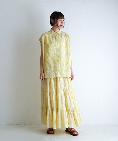 Clothコットンカディシャツ