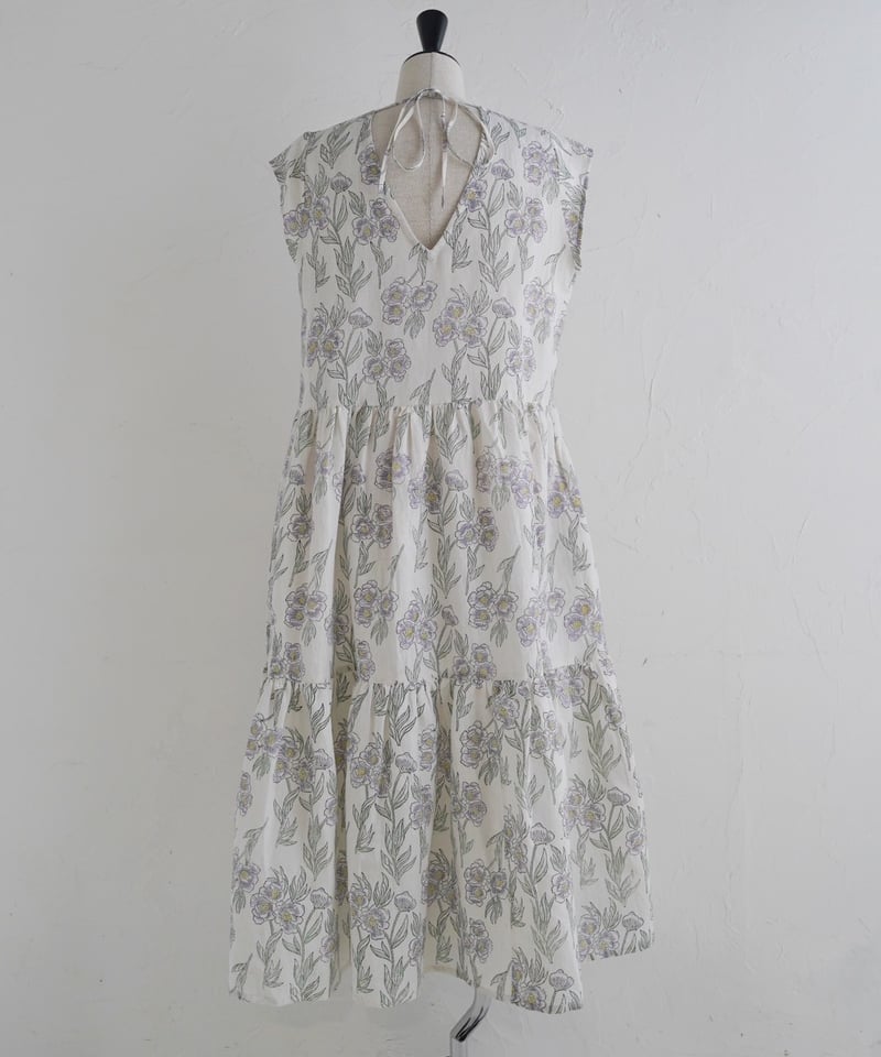 LUXコットンリネンカディワンピース | kapuwa