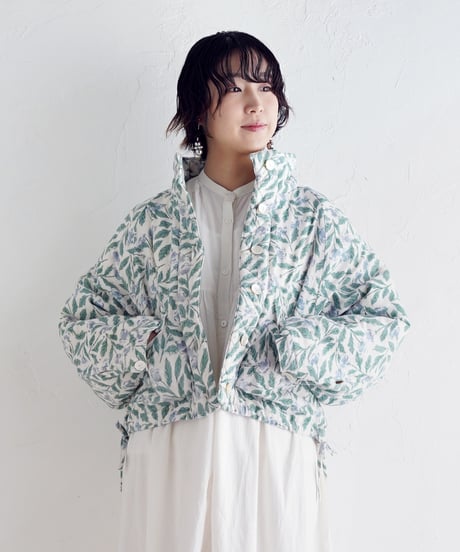 PURE コットンモス中綿ジャケット