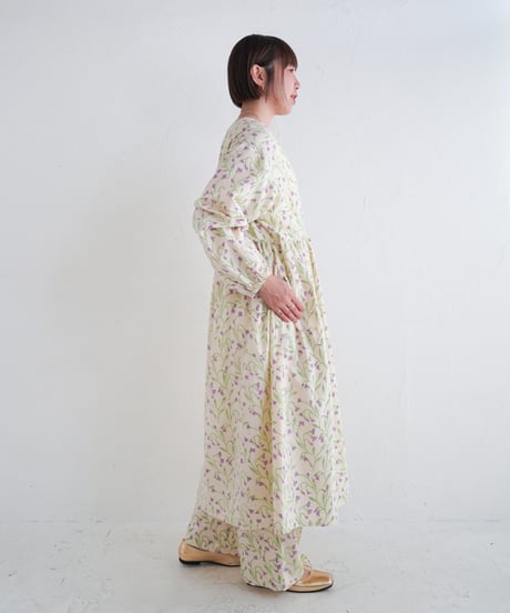 Branchコットンカディカシュクールワンピース