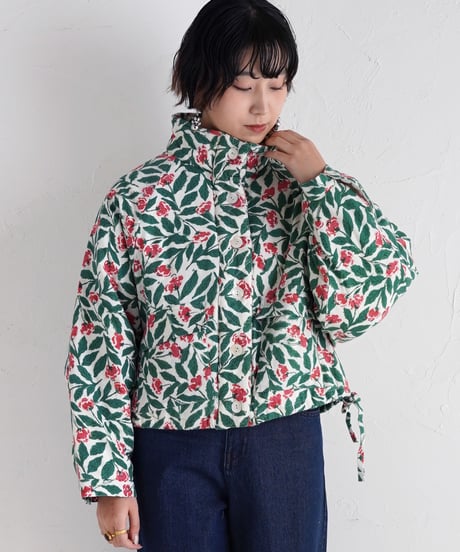 PURE コットンモス中綿ジャケット