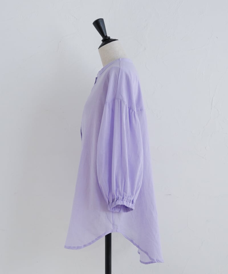 【kapuwa】手織りモスリンオーバーシャツ 綿100% ストライプ kapuwa】手織りモスリンオーバーシャツ 綿100% ストライプ