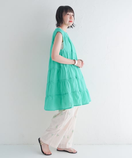 あり刺繍uraraパンツ