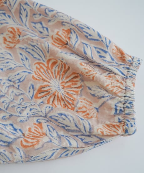 Floral コーデュロイワンピース