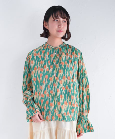 レーヨンモダールTulipシャツ