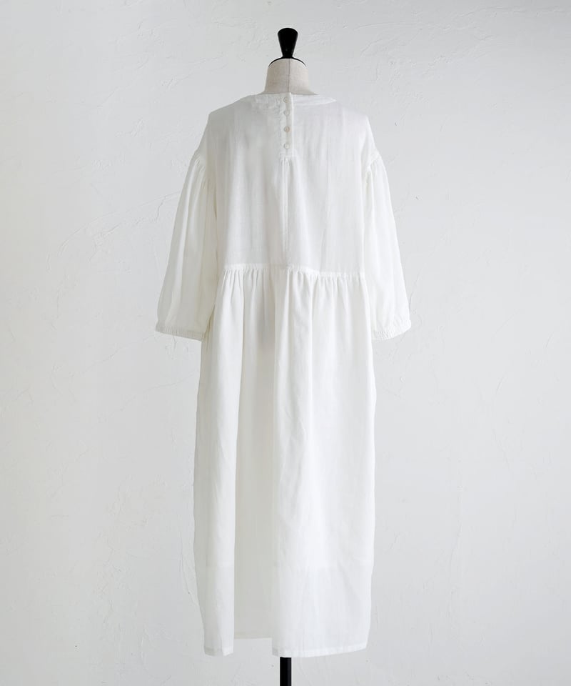 カディワンピース / 32yarnホワイト | kapuwa