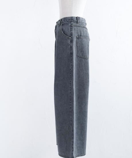 ワイドデニムパンツ