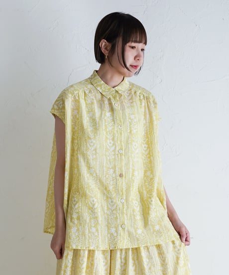 Clothコットンカディシャツ