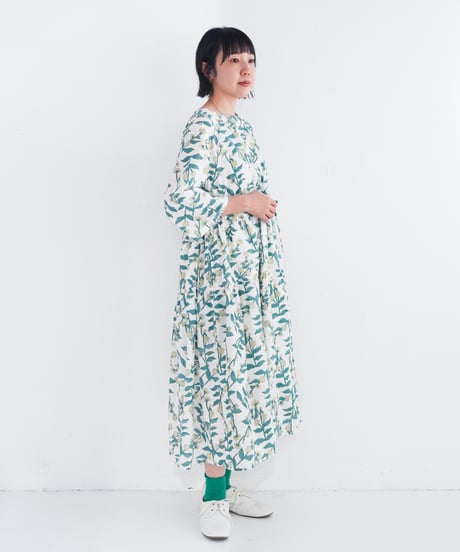 Herb コットンティアードワンピース