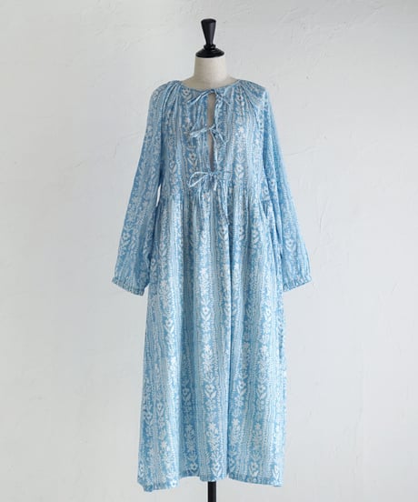Cloth コットンカディワンピース