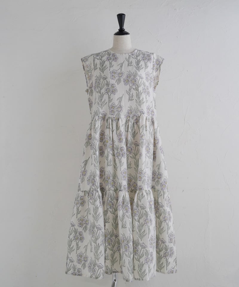 LUXコットンリネンカディワンピース | kapuwa