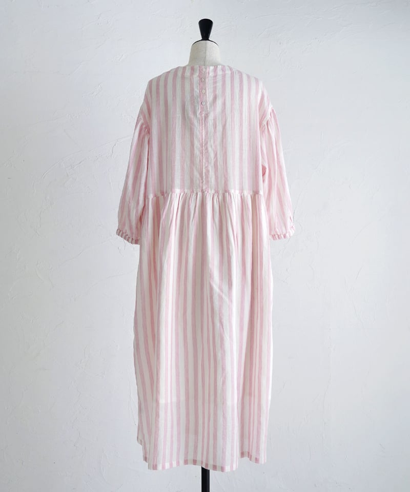 カディワンピース / モスリンストライプ | kapuwa