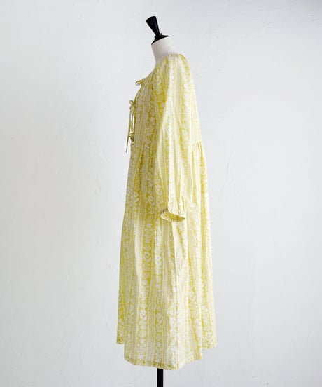 Cloth コットンカディワンピース