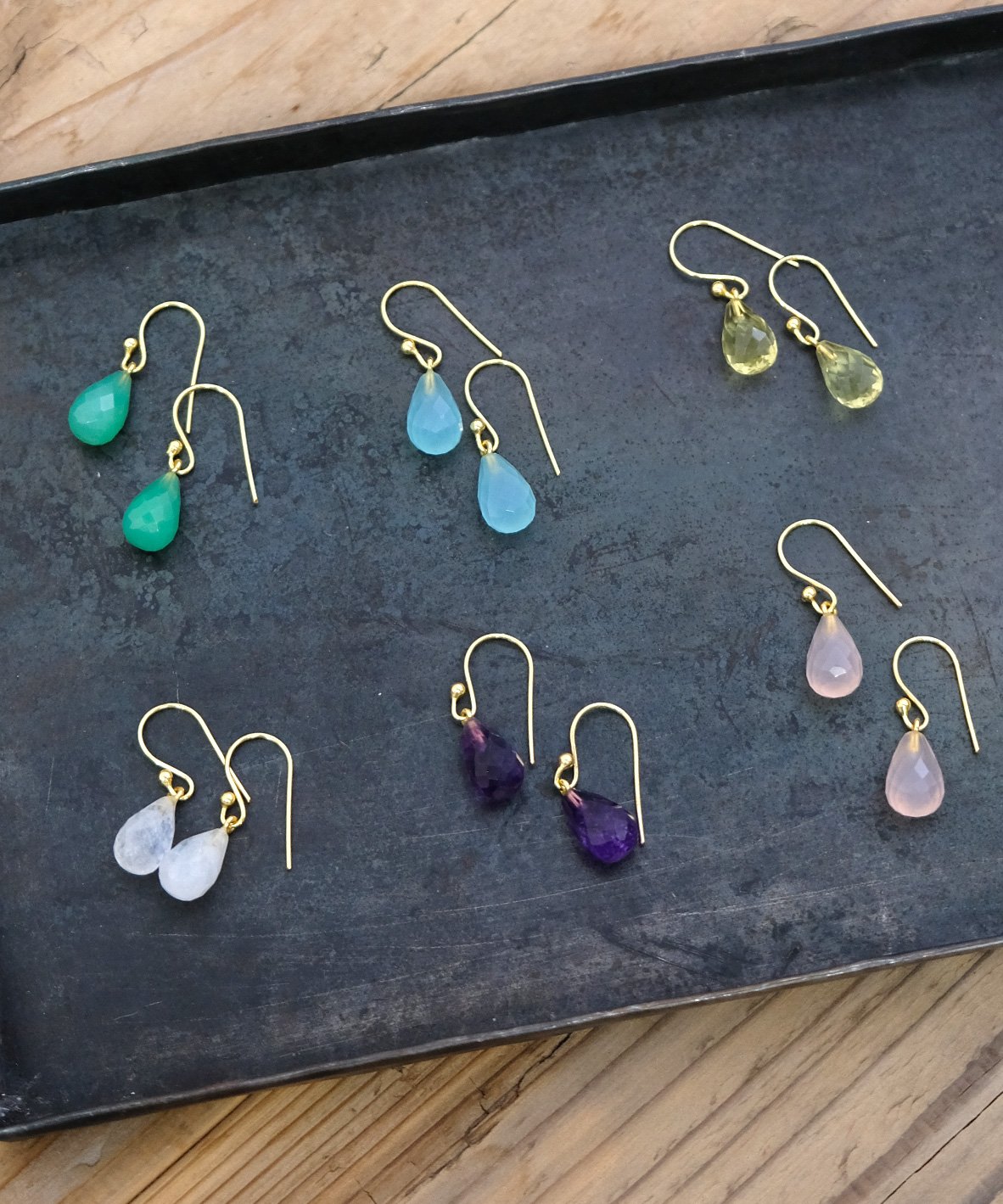 ▫︎▪︎1742025▪︎▫︎天然石× goldピアス/aaacccu ▫︎▪︎1742025▪︎▫︎天然石× goldピアス/aaacccu