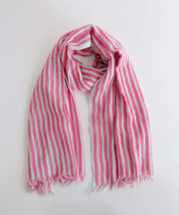 stripeウールガーゼストール
