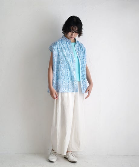 Cloth コットンカディシャツ
