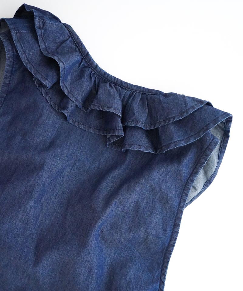 デニムフリルベスト | kapuwa