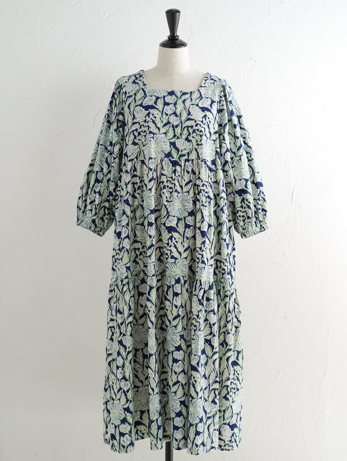 Floral コーデュロイワンピース | kapuwa