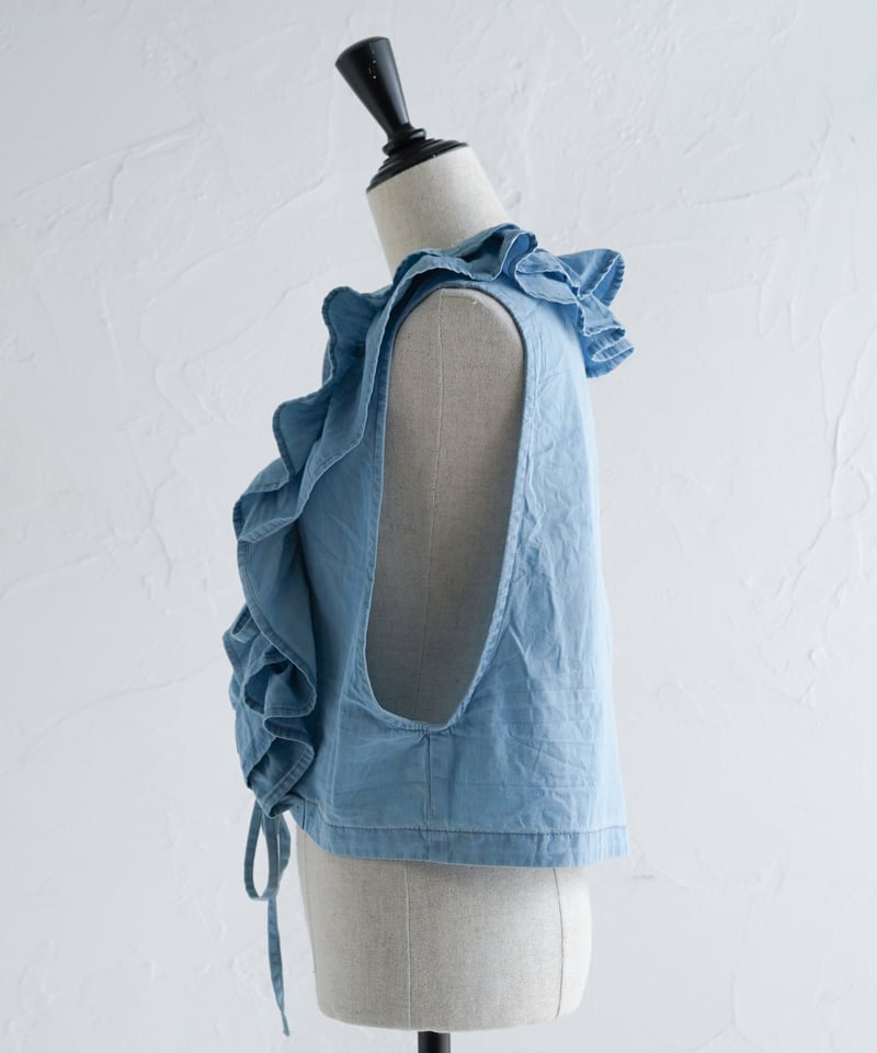 デニムフリルベスト | kapuwa