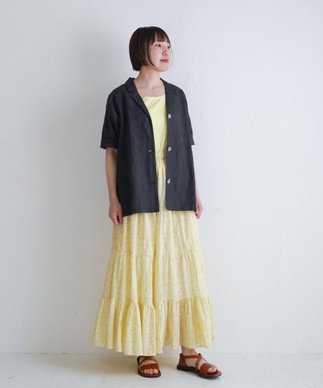 sunflower刺繍コットンジャケット