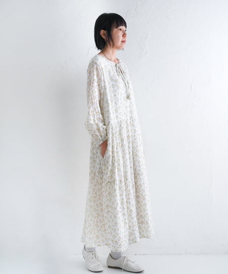 DAY FLOWER コットンモスワンピース