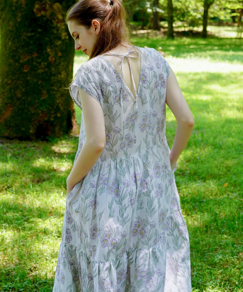 LUXコットンリネンカディワンピース | kapuwa