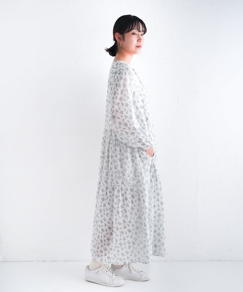 DAY FLOWER コットンモスワンピース | kapuwa