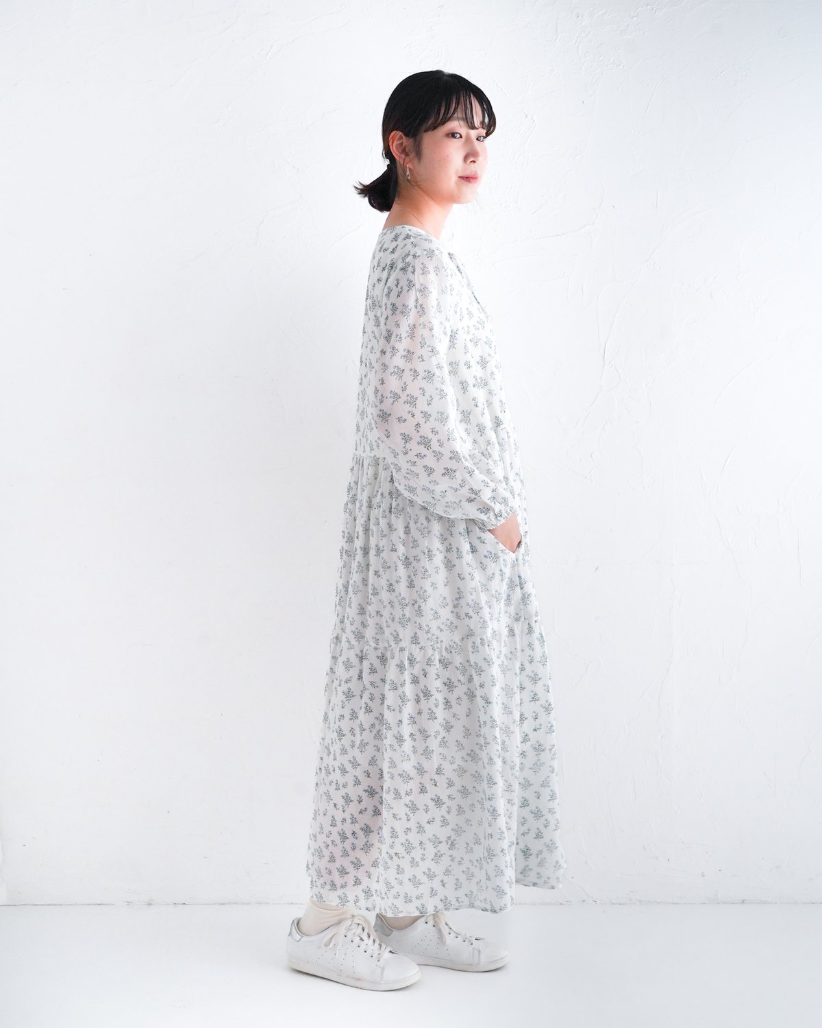 DAY FLOWER コットンモスワンピース | kapuwa