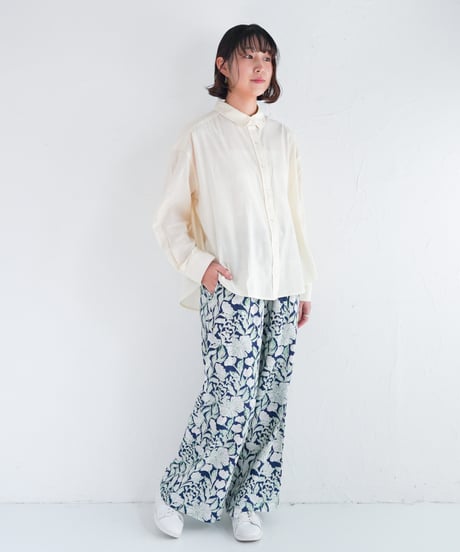 Floral コーデュロイパンツ