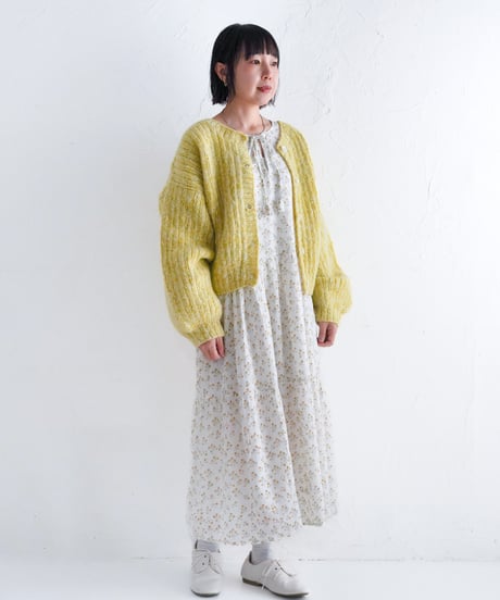 DAY FLOWER コットンモスワンピース
