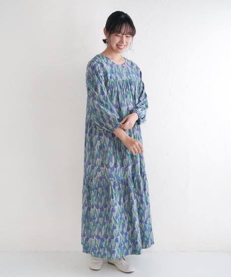 レーヨンモダールTulipワンピース