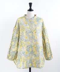 Floral コーデュロイシャツ